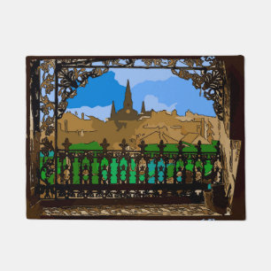 Paillasson Balcon Nouvelle-Orléans Image vintage
