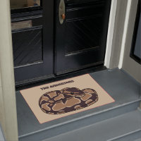 Ball Python Snake, Brown et Tan Personnalisé
