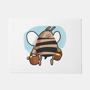 Paillasson Bande dessinée d'abeille