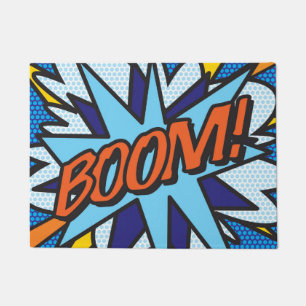 Paillasson Bande dessinée Pop Art BOOM Super-héros