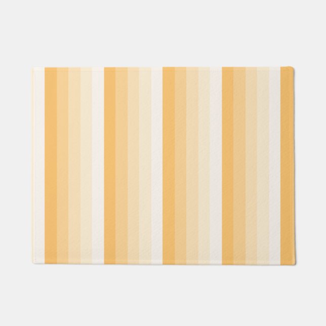 Paillasson Bandes d'ombre jaune (Devant)