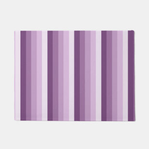 Paillasson Bandes d'ombre prune violette