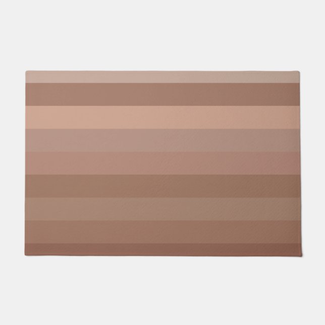 Paillasson Bandes Mocha Mousse (Devant)