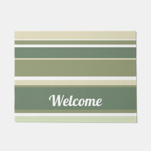Paillasson Bandes vert olive