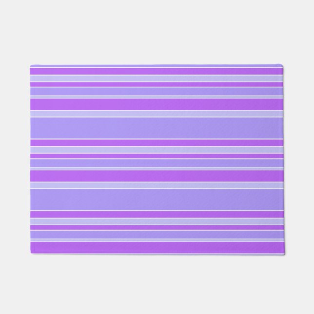 Paillasson Bandes violettes (Devant)