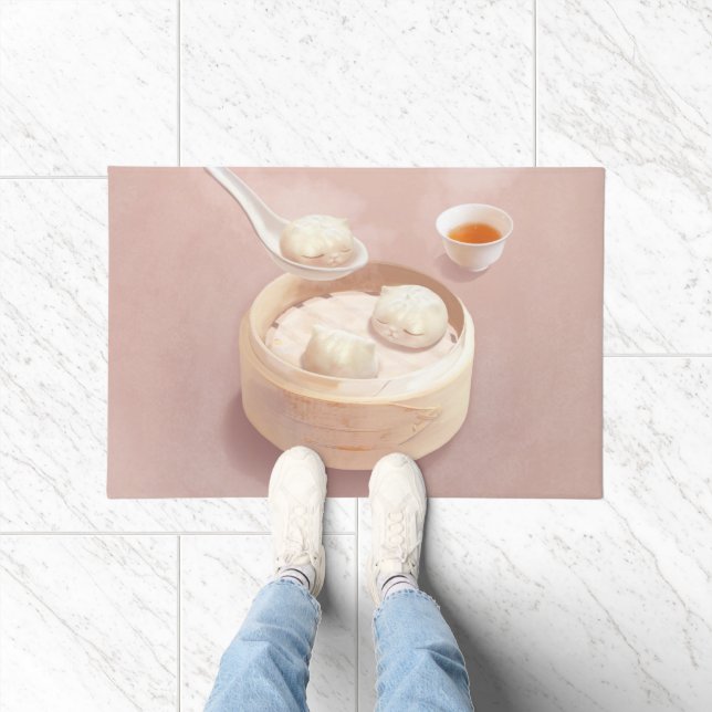 Paillasson Bao Baby - Tea Time Bao Buddies (Intérieur)