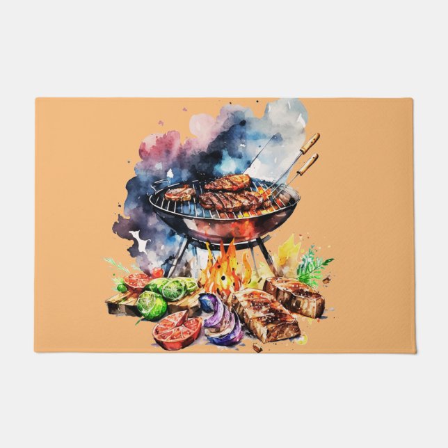 Paillasson Barbecue et grill (Devant)