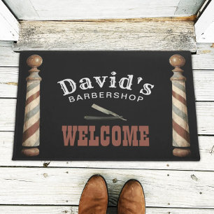 Paillasson Barber Hair Styliste Barbershop Bienvenue