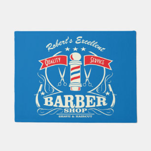 Paillasson Barbershop Entrée Porte Mat