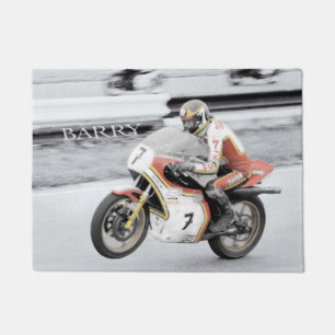 Paillasson Barry Sheene 2, la version teintée à la main