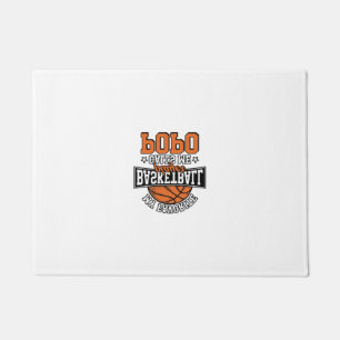 Paillasson Basketball Popo Funny Vintage Sports Design_1
