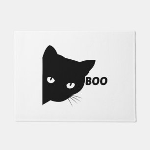 Paillasson Bateau à chat noir Chats cadeaux Halloween