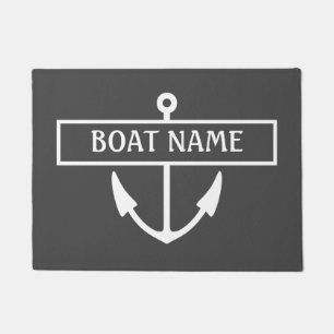 Paillasson Bateau Nom de l'embarcadère Mat