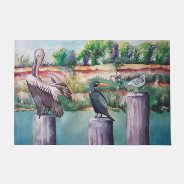 Paillasson Bavardage de Nieborhood (Devant)