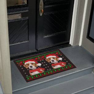 Paillasson Beagle Chien laide Sweater Noël Chiot Amoureux des