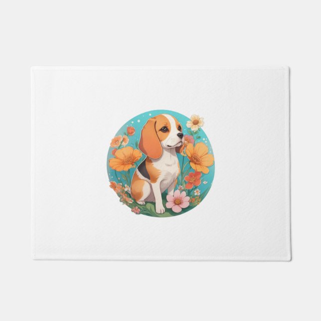 PAILLASSON BEAGLE COOL 2 (Devant)