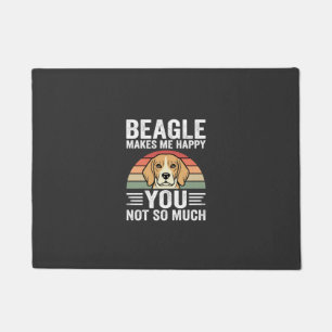 Paillasson Beagle Me Rend Heureux Amateur De Chien