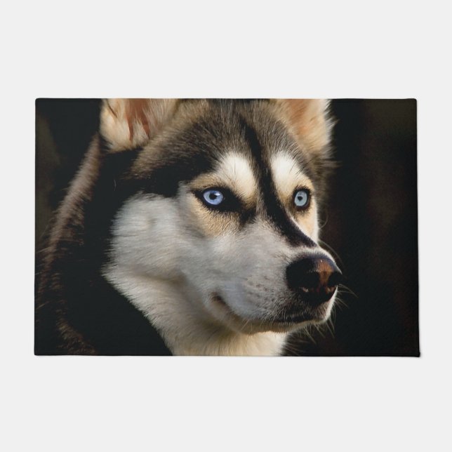 Paillasson Beau Oreiller Husky Lrow (Devant)