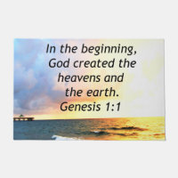 BEAUTITUDE GENESIS 1:1 BIBLE QUOTE SLEVER PHOTO