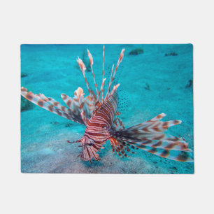 Paillasson Beaux poissons rouges de lion