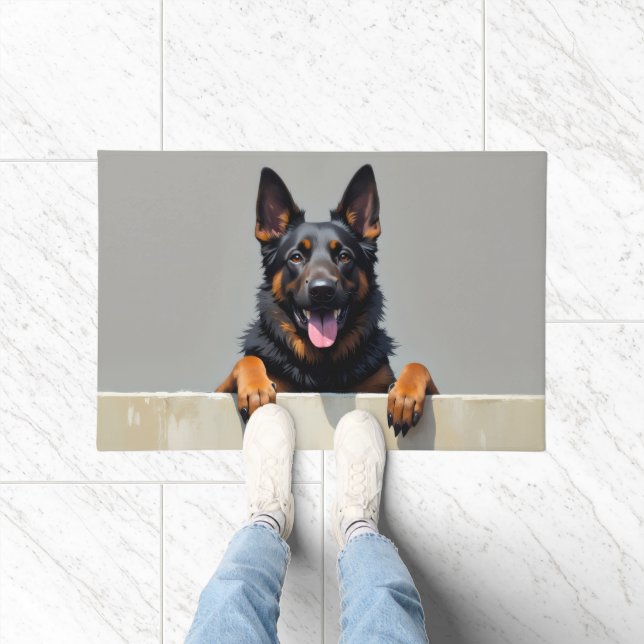 Paillasson Belgian Shepherd Doormat Art (Intérieur)