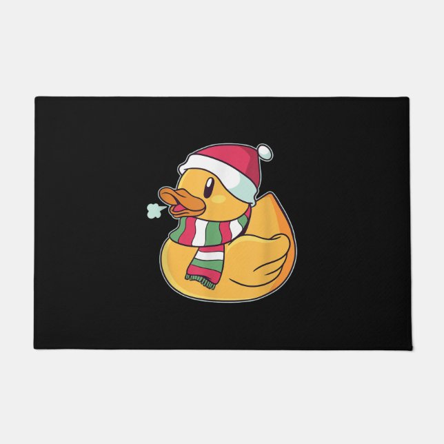 Paillasson Belle Canard de canard Noël (Devant)