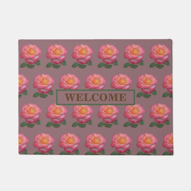 Paillasson Belles Roses Roses (Devant)