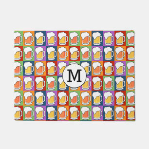 Paillasson BER Pop Art monomat personnalisé