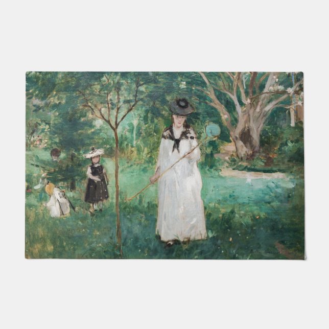 Paillasson Berthe Morisot - La chasse aux papillons (Devant)