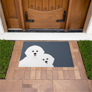 Paillasson Bichon Frise
