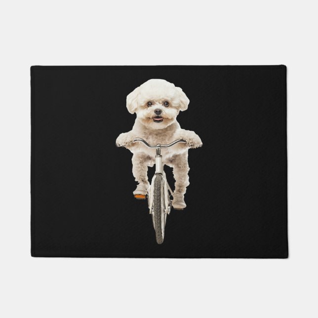 Paillasson Bichon frisé (Devant)