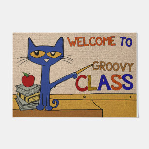 Paillasson Bienvenue À La Classe Super Tapis, Enseignant Cha