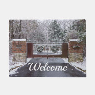 Paillasson Bienvenue À Winter Welcome Doormat