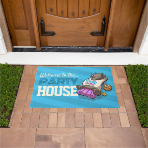 Paillasson Bienvenue Au Dessin De Party House Funny Rhino
