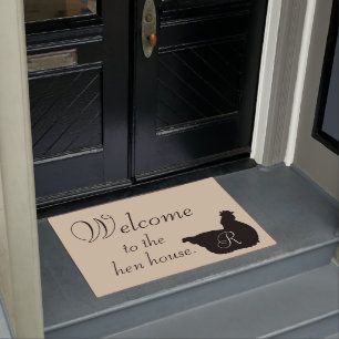 Paillasson Bienvenue au Hen House Door Mat