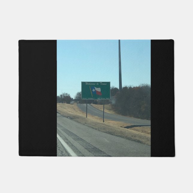Paillasson Bienvenue au Texas Doormat (Devant)