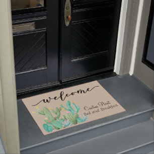 Paillasson Bienvenue Bed & Breakfast Desert Cactus Sud-Ouest