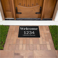 Bienvenue Black and White House Numéro Adresse