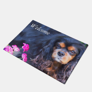Paillasson Bienvenue Cavalier King Charles Spaniel Pormat