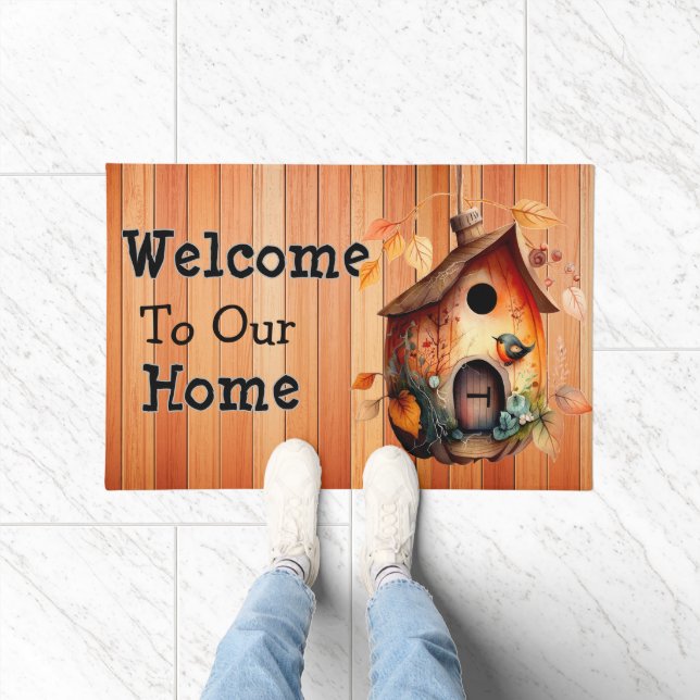 Paillasson Bienvenue chez nous (Intérieur)