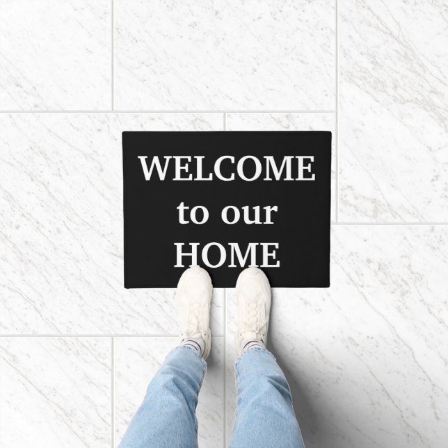 Paillasson Bienvenue chez nous (Intérieur)