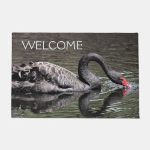 Paillasson Bienvenue dans le cygne noir
