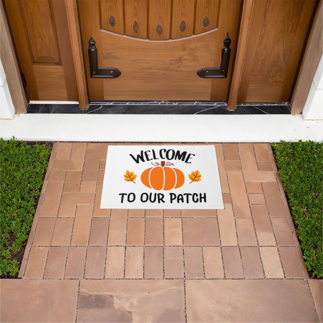 Paillasson Bienvenue dans notre patch (De plein air)