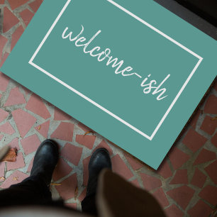 Paillasson "Bienvenue" Drôle Introvert Antisocial Door Mat