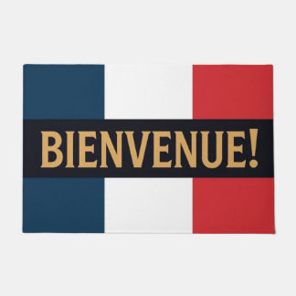 Paillasson Bienvenue en français