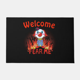 Paillasson Bienvenue Fear Me Clown