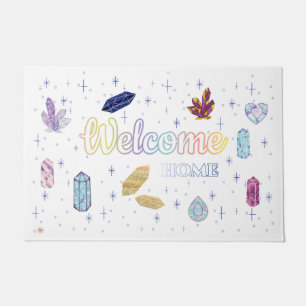 Paillasson Bienvenue Home Diamants Doormat