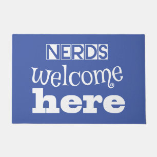 Paillasson Bienvenue ici. Pour les amateurs nerd et geeks