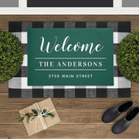 Bienvenue Nom Adresse Famille Vert Émeraude