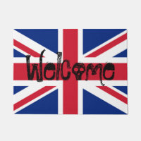 Bienvenue Union Jack British Skull